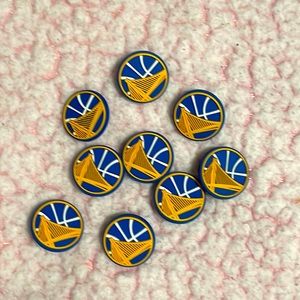 Golden State Warriors CROC charms